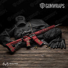 AR-15 Realtree XTRA Colors Red Camo Gun Skin Vinyl Wrap