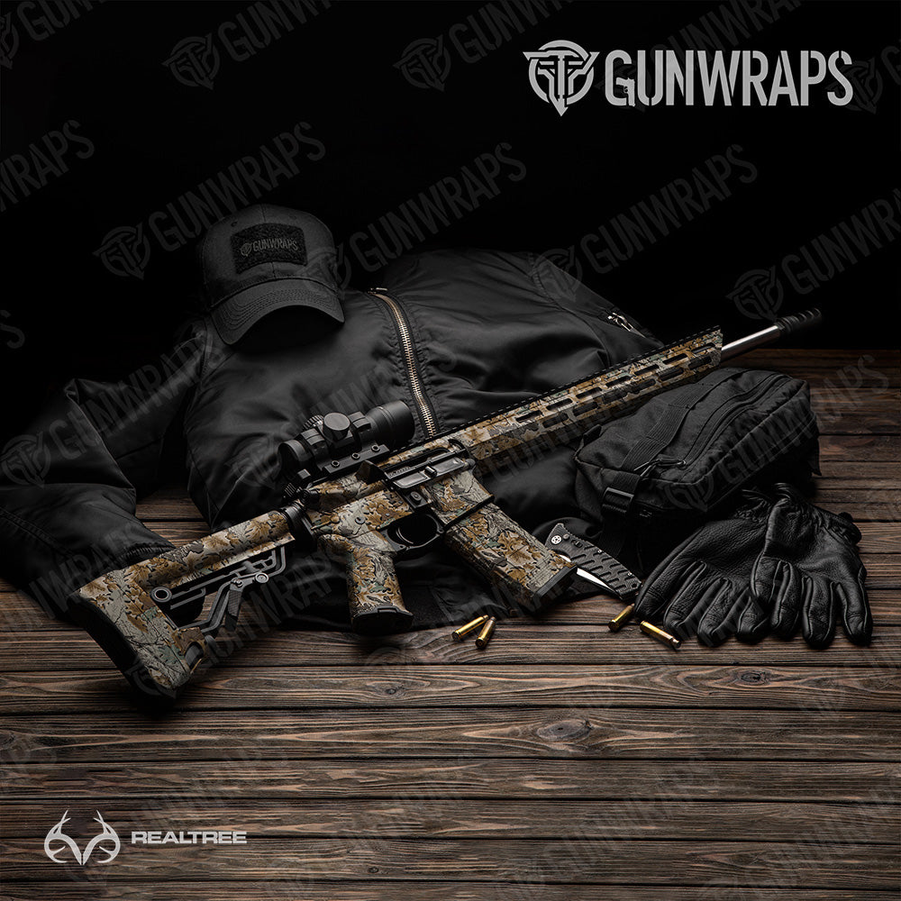AR 15 Realtree Advantage Classic Camo Gun Skin Vinyl Wrap