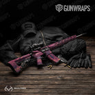 AR 15 Realtree XTREME Gothic Grape Camo Gun Skin Vinyl Wrap