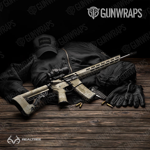 Stone AR-15 Gun Skin Vinyl Wraps