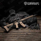 Woodgrain Budapest Gun Skin Vinyl Wrap
