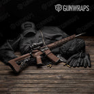 Woodgrain Caracas Gun Skin Vinyl Wrap
