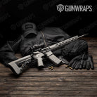 Woodgrain Megeve Gun Skin Vinyl Wrap