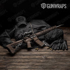 Woodgrain Recife Gun Skin Vinyl Wrap