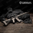 Woodgrain Stockholm Gun Skin Vinyl Wrap