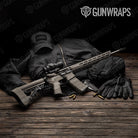Woodgrain Washington Gun Skin Vinyl Wrap