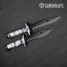 Knife A-TACS AT-X Camo Gear Skin Vinyl Wrap Film