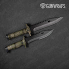 Knife A-TACS iX Camo Gear Skin Vinyl Wrap Film