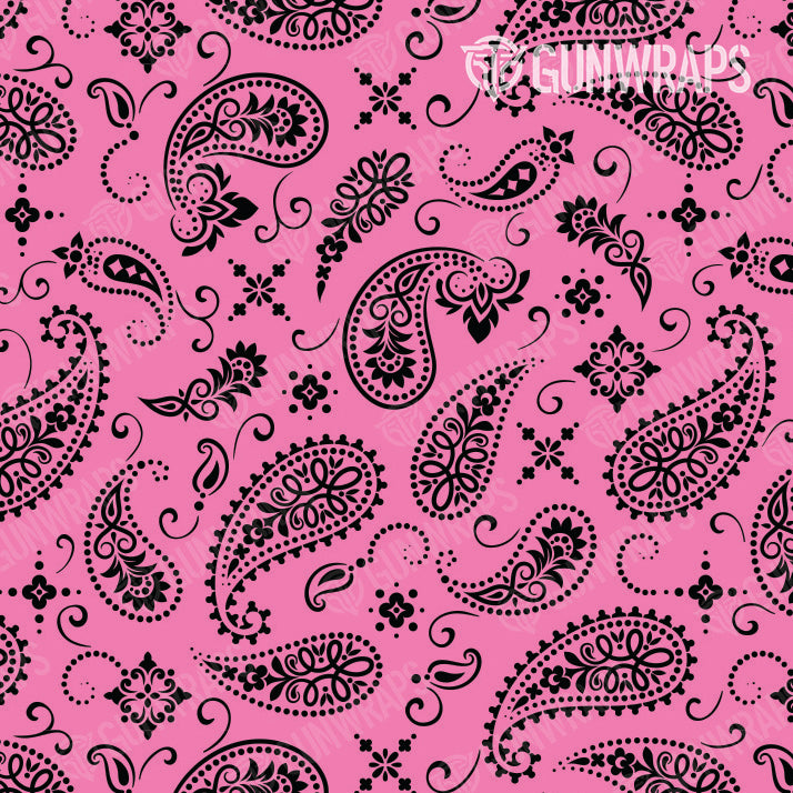 Scope Bandana Pink & Black Gear Skin Pattern