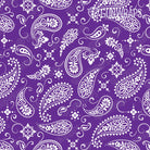 Universal Sheet Bandana Purple & White Gun Skin Pattern