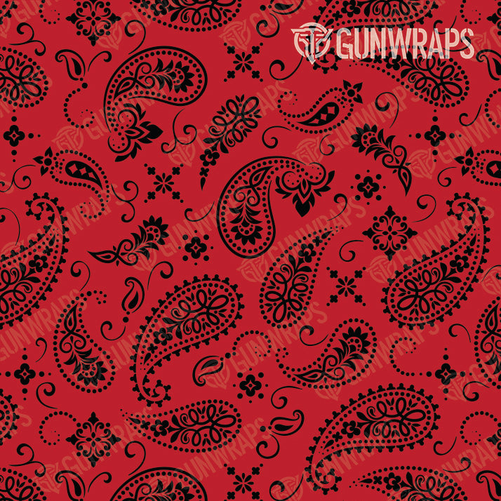 Thermacell Bandana Red & Black Gear Skin Pattern