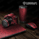 Bandana Red Black Universal Sheet 