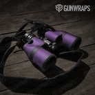 Binocular Hex Electric Purple Gun Skin Vinyl Wrap