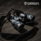 Old School Duck Blue Tiger Gun Skin Vinyl Wrap