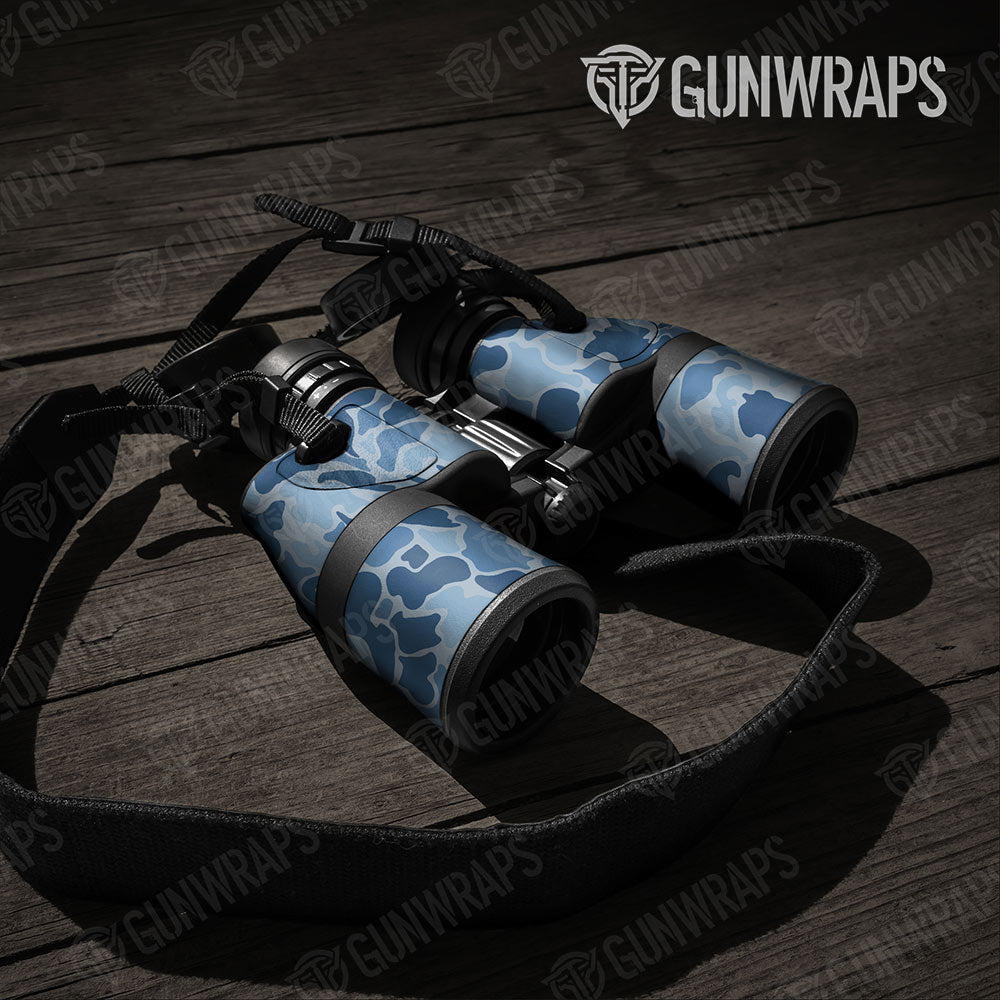 Old School Duck Cool Blue Gun Skin Vinyl Wrap