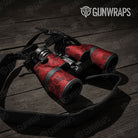 Old School Duck Elite Red Gun Skin Vinyl Wrap