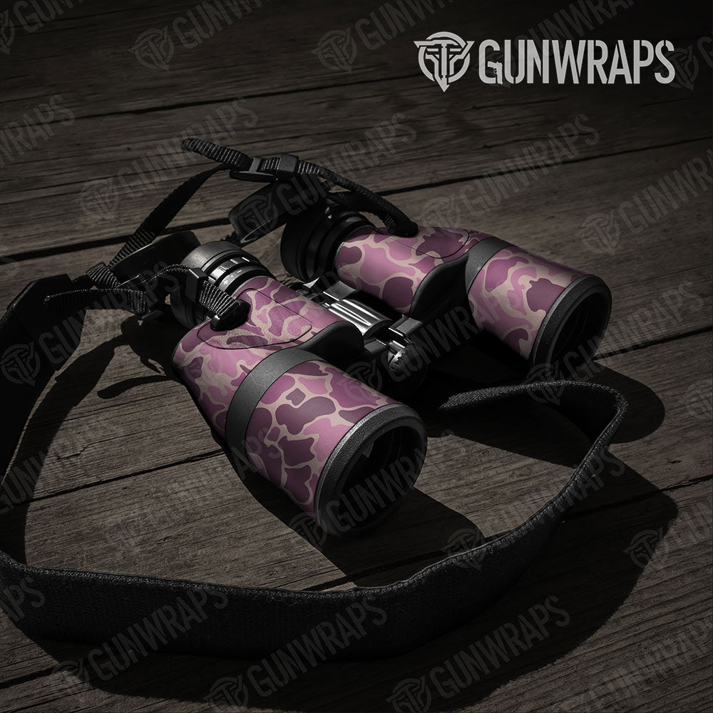 Old School Duck Floral Gun Skin Vinyl Wrap