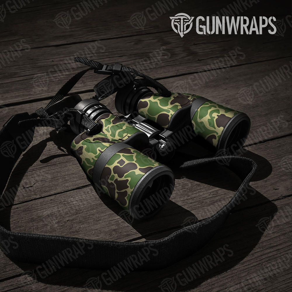 Old School Duck Jungle Gun Skin Vinyl Wrap