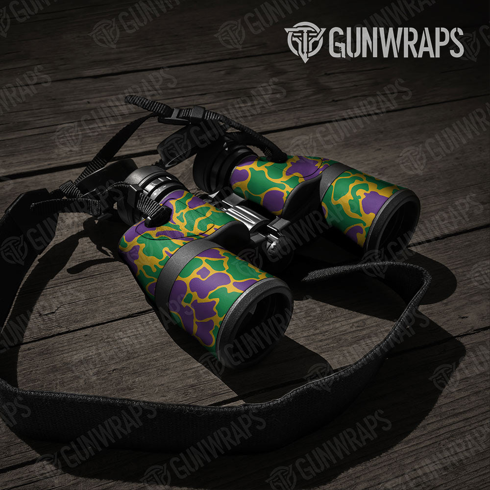 Old School Duck Mardi Gras Gun Skin Vinyl Wrap