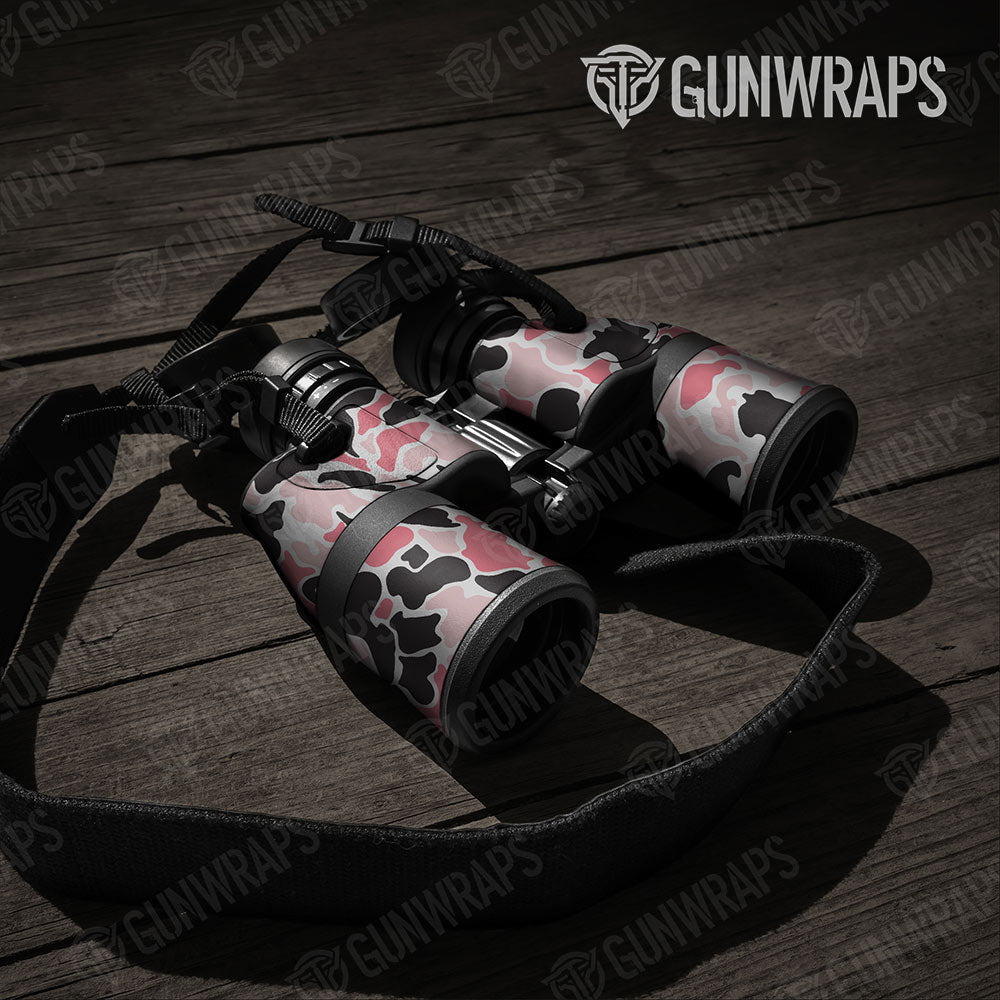 Old School Duck Pink Gun Skin Vinyl Wrap