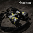 Old School Duck Yellow Tiger Gun Skin Vinyl Wrap