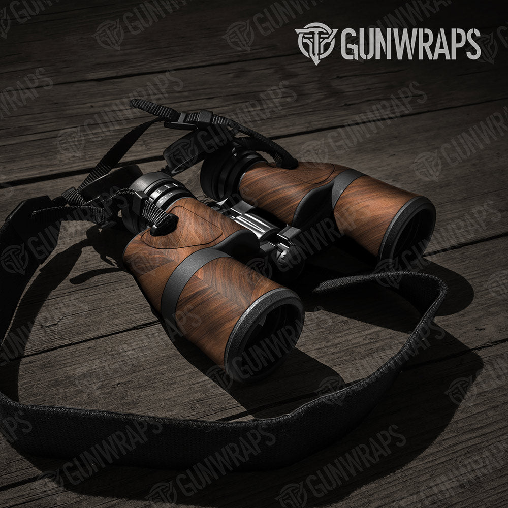 Woodgrain Dallas Gun Skin Vinyl Wrap