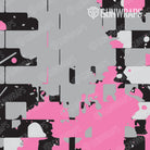 Tactical Broken Plaid Pink Camo Gun Skin Pattern