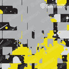 Thermacell Broken Plaid Yellow Camo Gear Skin Pattern