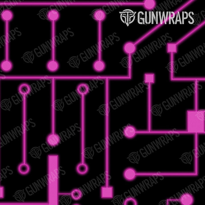 Universal Sheet Circuit Board Magenta Gun Skin Pattern