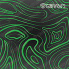 AR 15 Mag Well Damascus Green Gun Skin Pattern