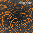 Rangefinder Damascus Orange Gear Skin Pattern