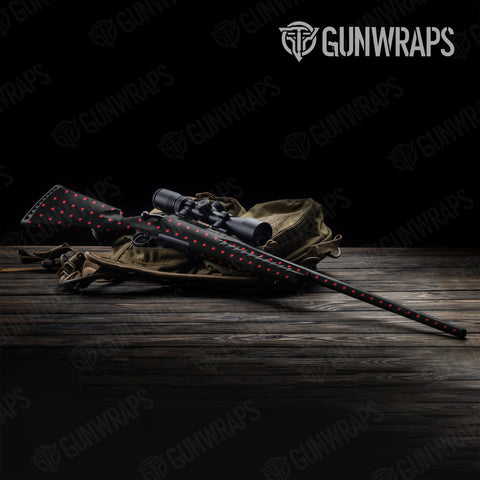 Dotted Rifle Gun Skin Vinyl Wraps