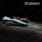 Rifle Dotted Blue Gun Skin Pattern