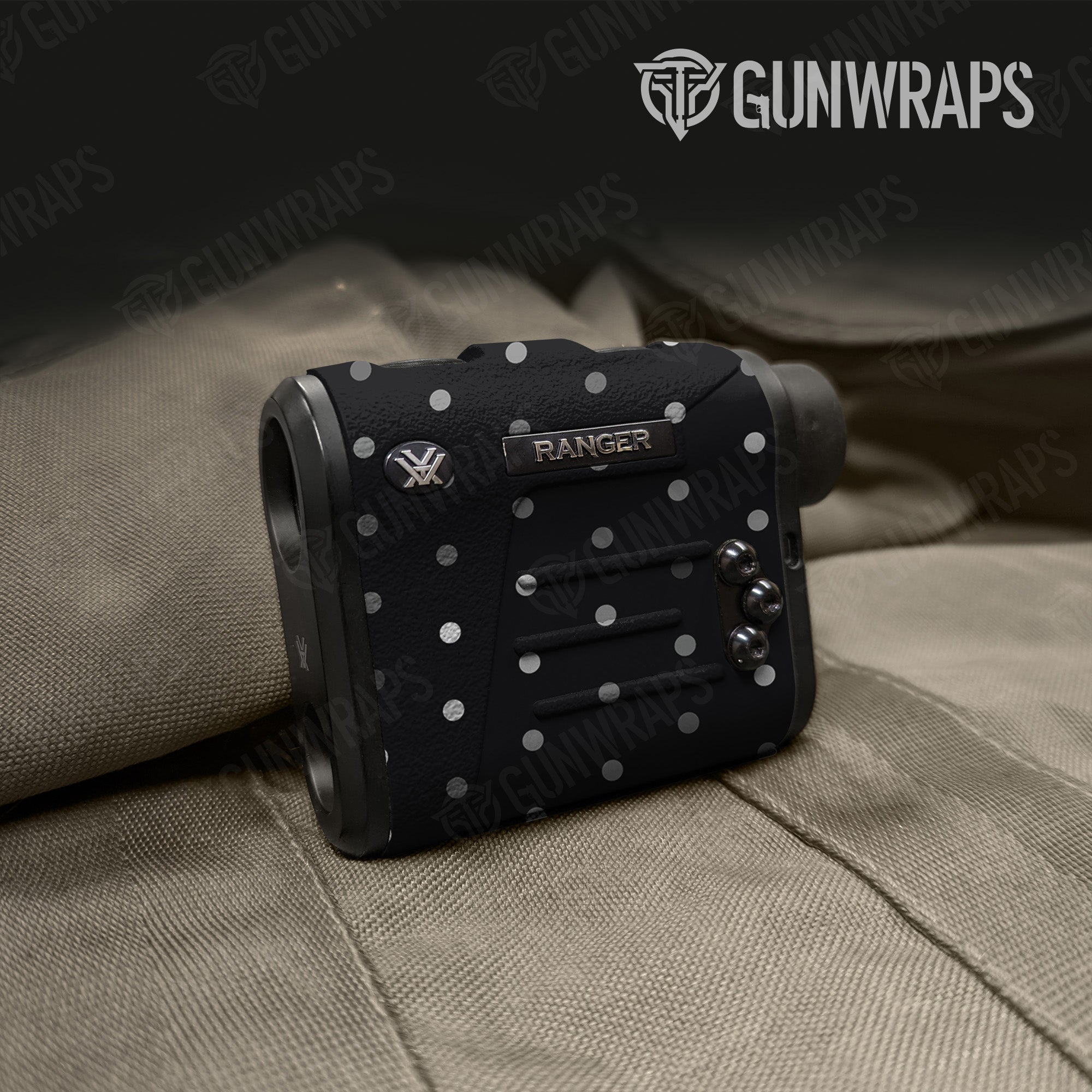 Rangefinder Dotted Grayscale Gun Skin Pattern