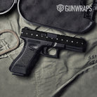 Pistol Slide Dotted Grayscale Gun Skin Pattern