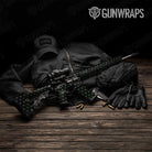 AR 15 Dotted Metro Green Gun Skin Pattern