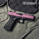 Pistol Slide Dotted Pink Gun Skin Pattern