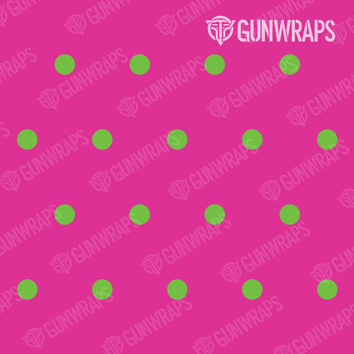 Universal Sheet Dotted Retro Green Gun Skin Pattern