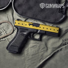 Pistol Slide Dotted Sunflower Gun Skin Pattern