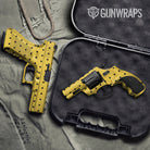 Pistol & Revolver Dotted Sunflower Gun Skin Pattern