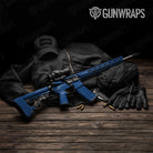 AR 15 Eclipse Camo Elite Blue Gun Skin Pattern