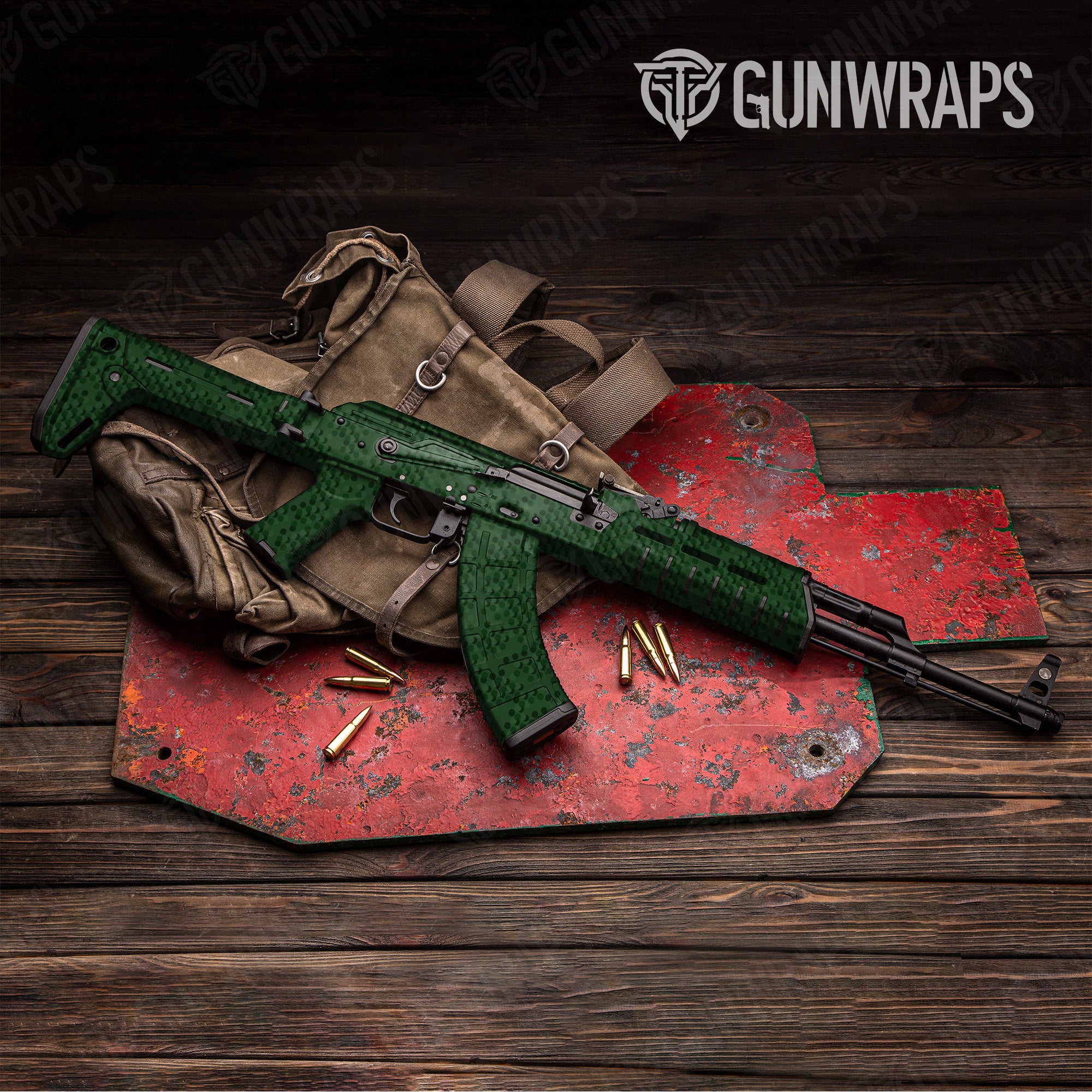 AK 47 Eclipse Camo Elite Green Gun Skin Pattern