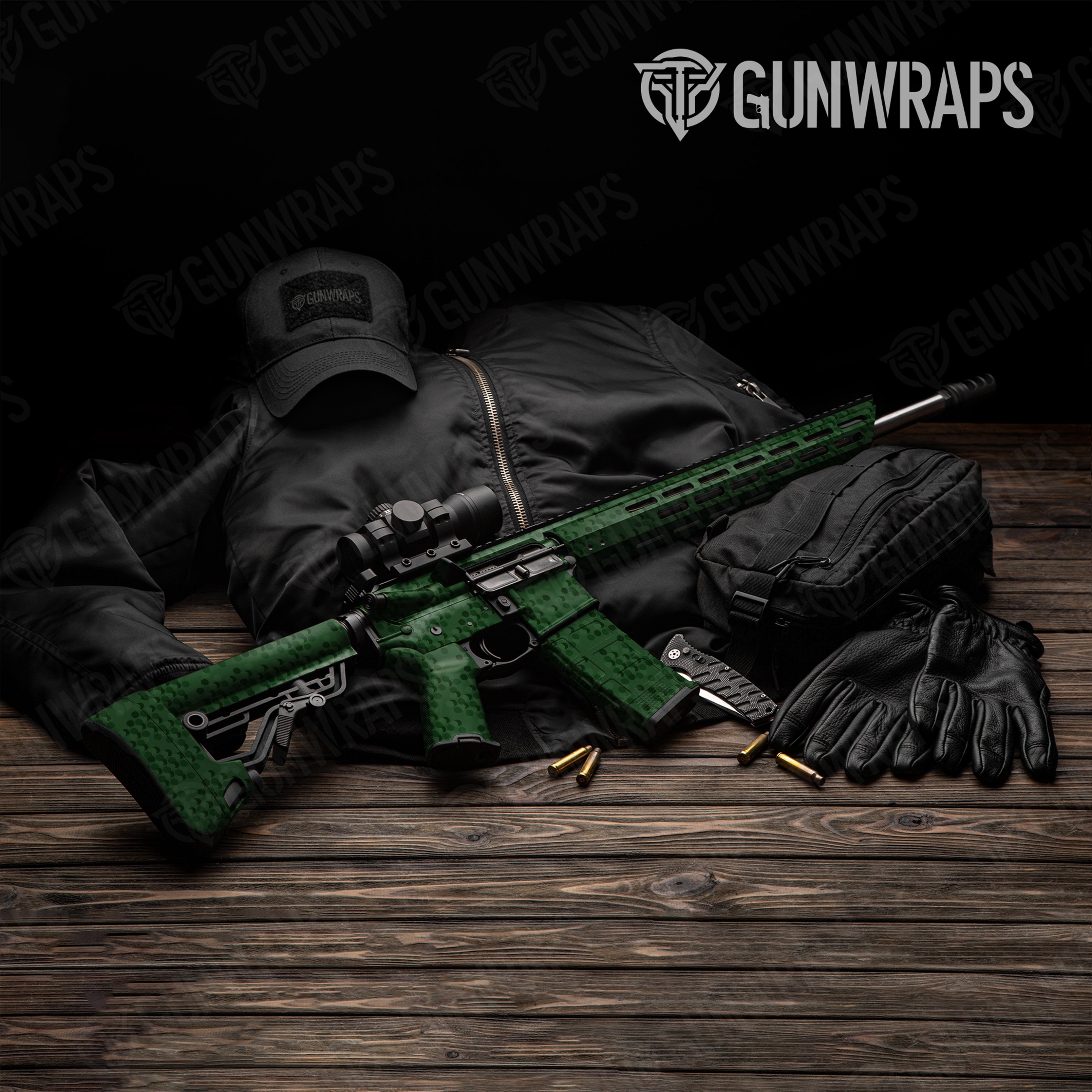 AR 15 Eclipse Camo Elite Green Gun Skin Pattern