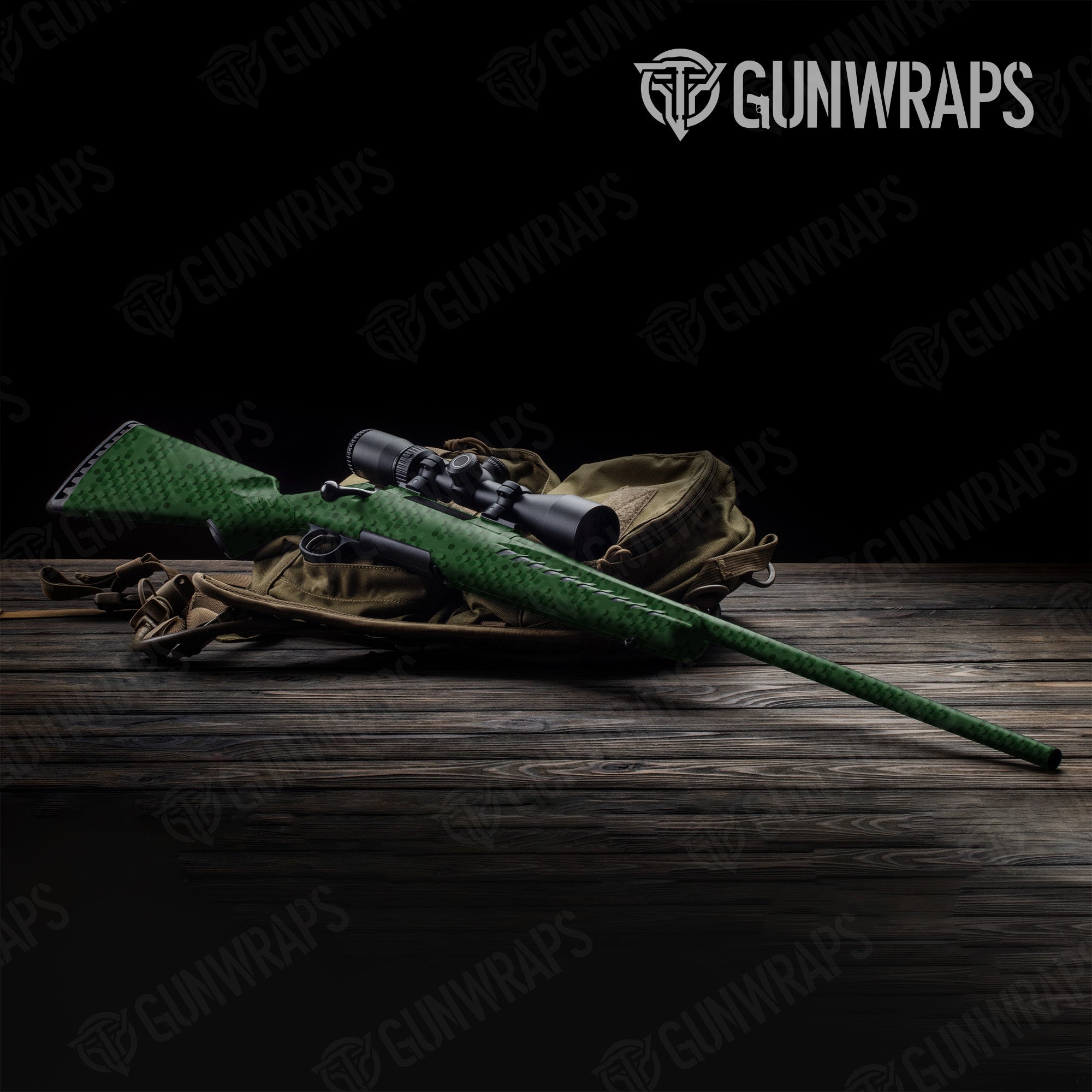 Rifle Eclipse Camo Elite Green Gun Skin Pattern