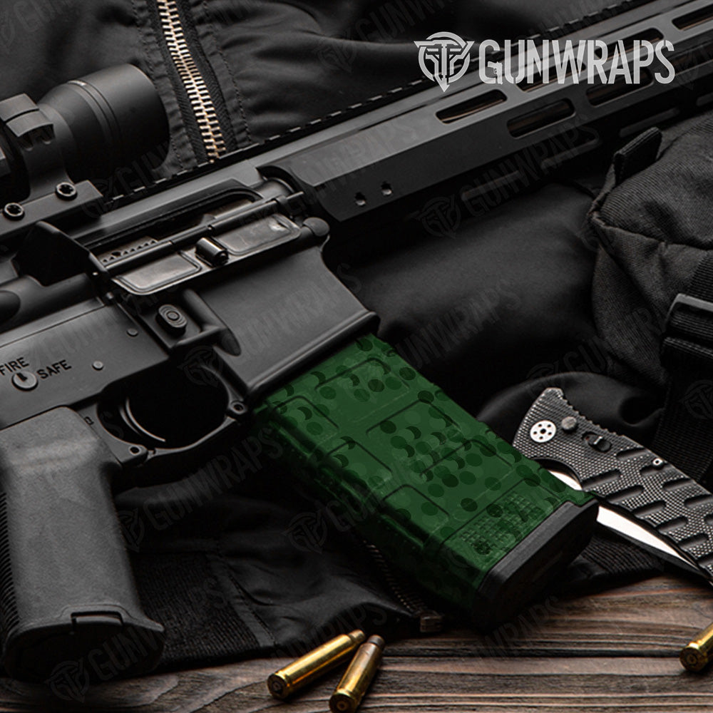 AR 15 Mag Eclipse Camo Elite Green Gun Skin Pattern