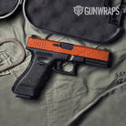 Pistol Slide Eclipse Camo Elite Orange Gun Skin Pattern
