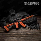 AR 15 Eclipse Camo Elite Orange Gun Skin Pattern