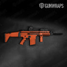 Tactical Eclipse Camo Elite Orange Gun Skin Pattern