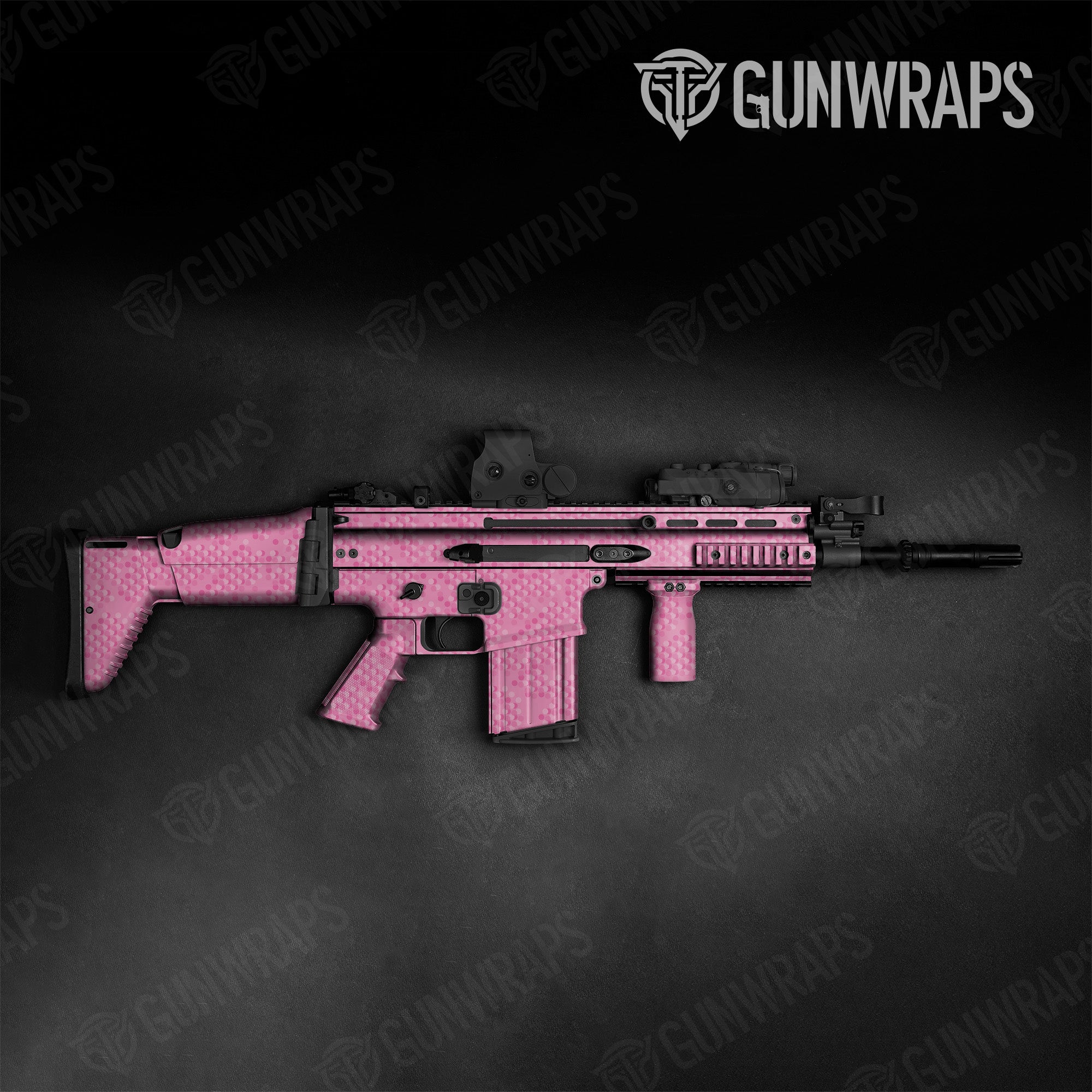 Tactical Eclipse Camo Elite Pink Gun Skin Pattern