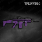 Tactical Eclipse Camo Elite Purple Gun Skin Pattern